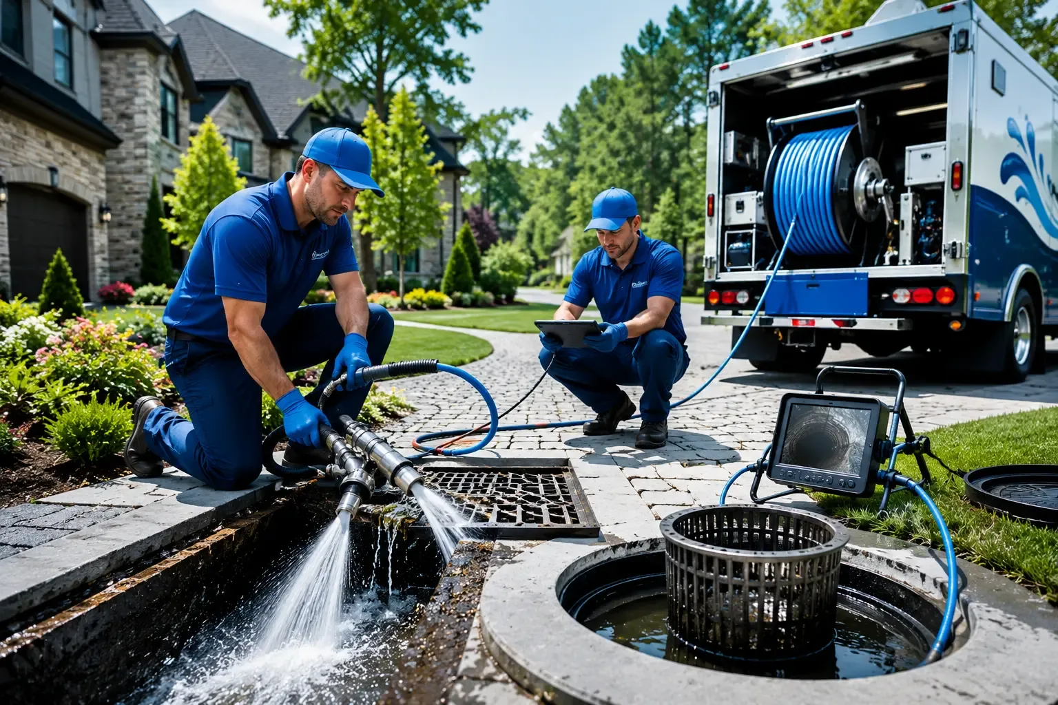 Local outdoor drain cleaning professionals in Buckland, OH